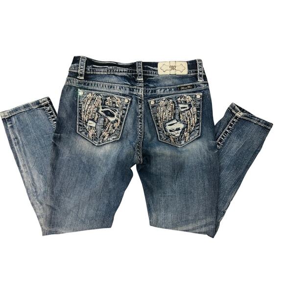 Miss Me Denim - Miss Me Blue Ankle & Cropped Jeans